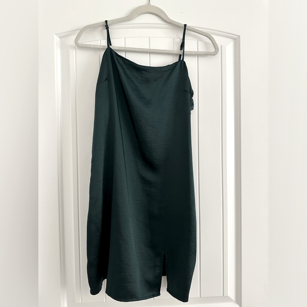 Kendall & Kylie Emerald Green Mini Dress